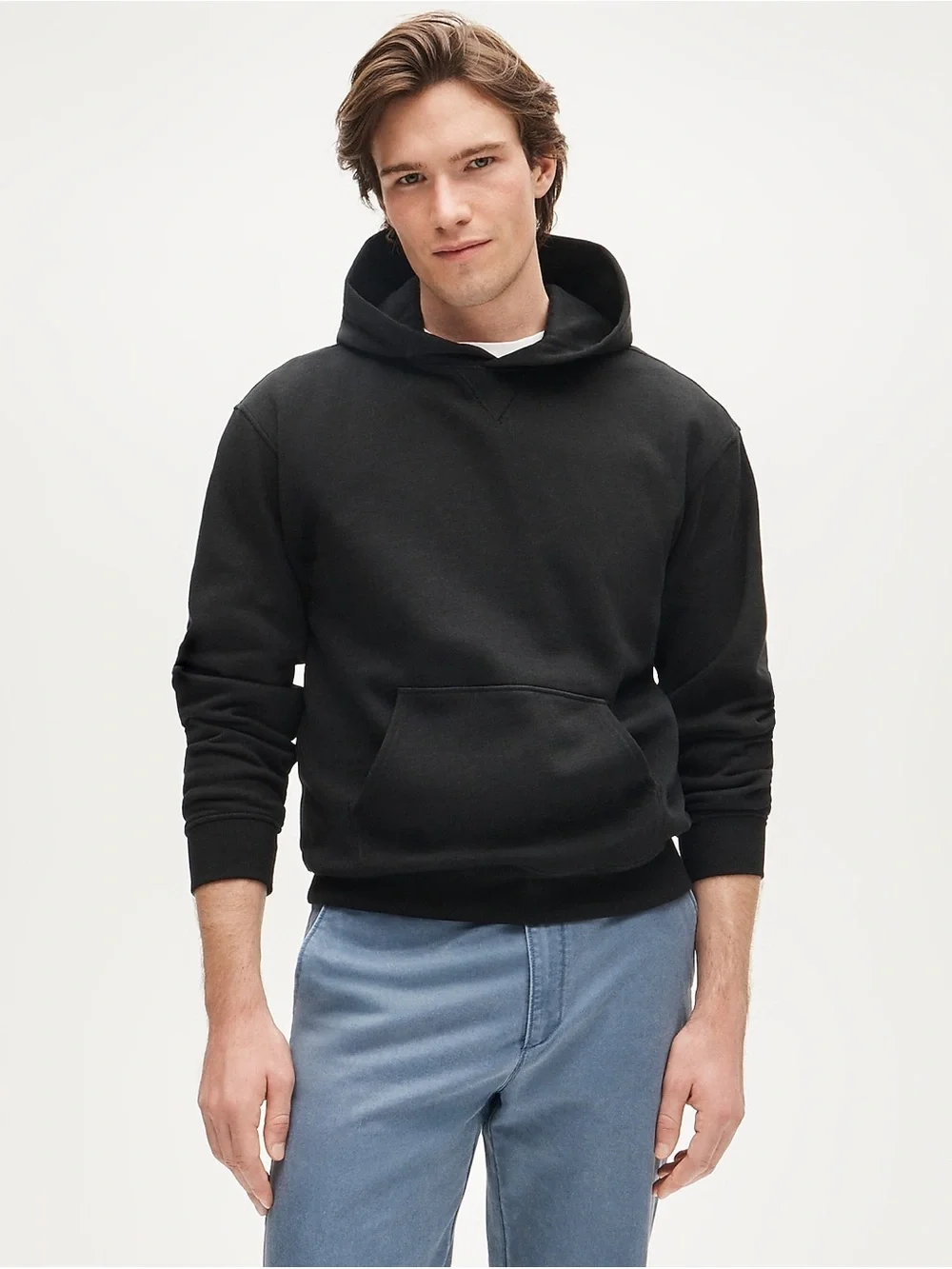 J.Crew Heritage 14 oz. fleece hoodie size L NWT